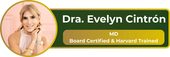 Dra. Evelyn Cintrón – MD, Board Certified & Harvard Trained
